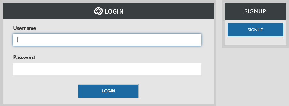 Logging in to your site